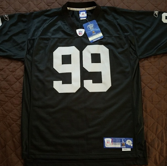 Warren Sapp Oakland Raiders Jersey - Picture 2 of 7